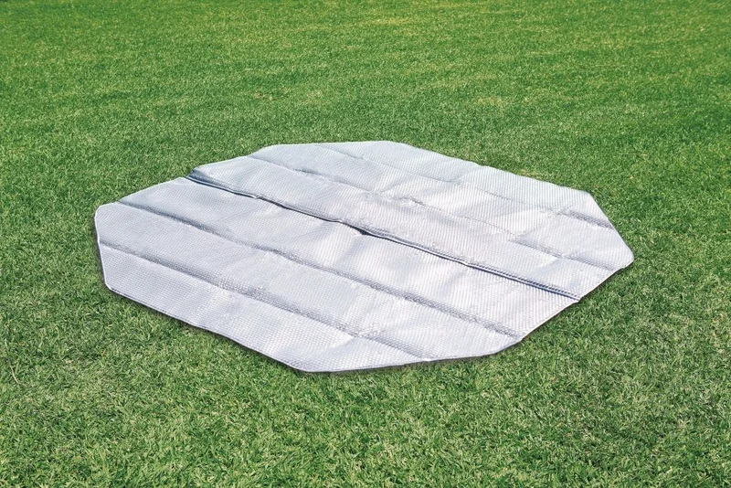 Achteckige Bodenschutzplane