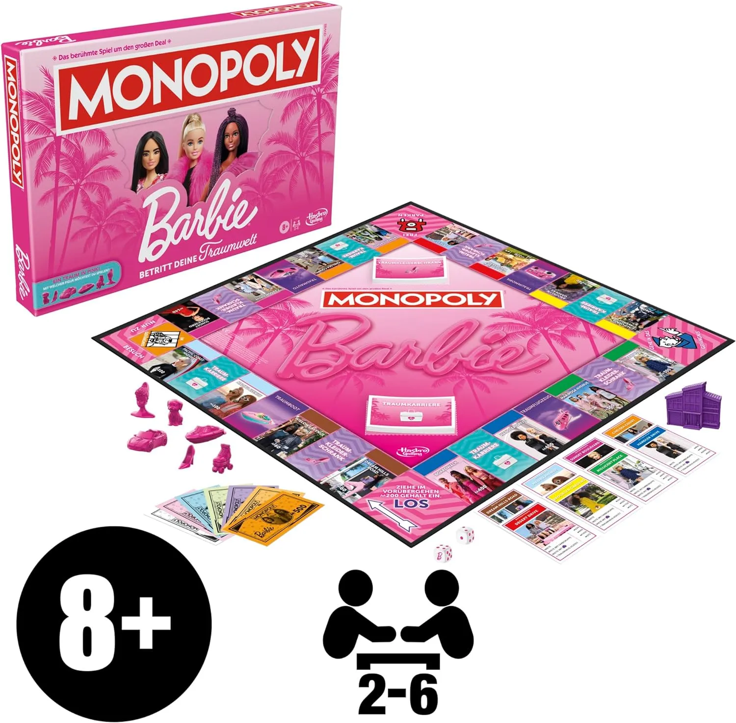 Monopoly - Barbie (B-Ware / Verpackung beschädigt)