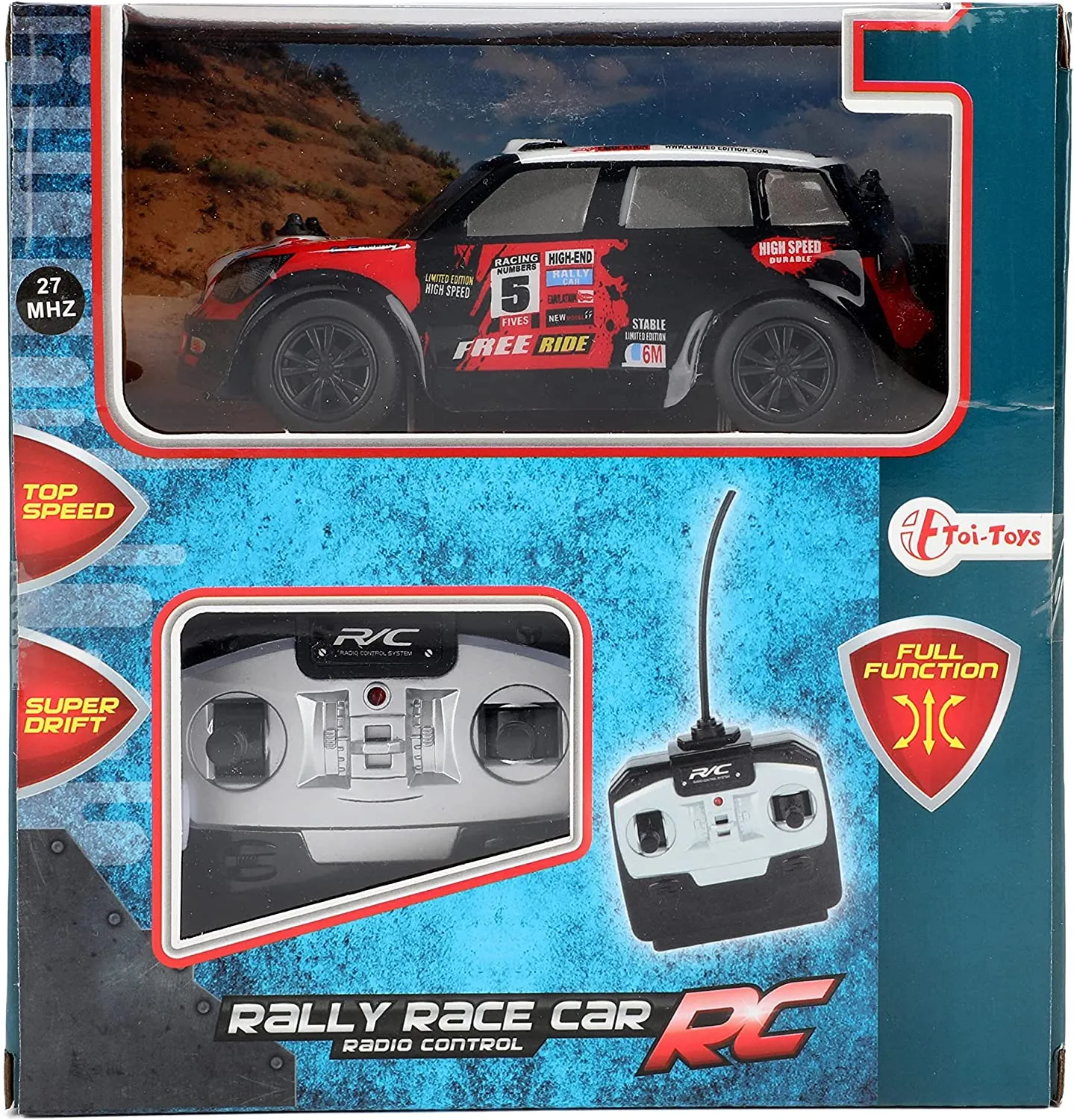 Toi-Toys - Ferngesteuertes Auto - Rally Race Car