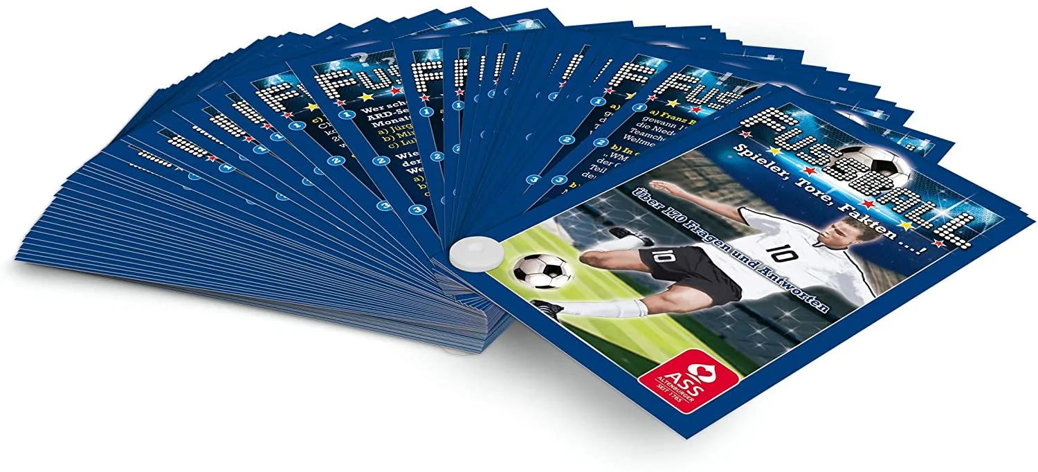 ASS Altenburger 22509800 - Quizspiel Fußball