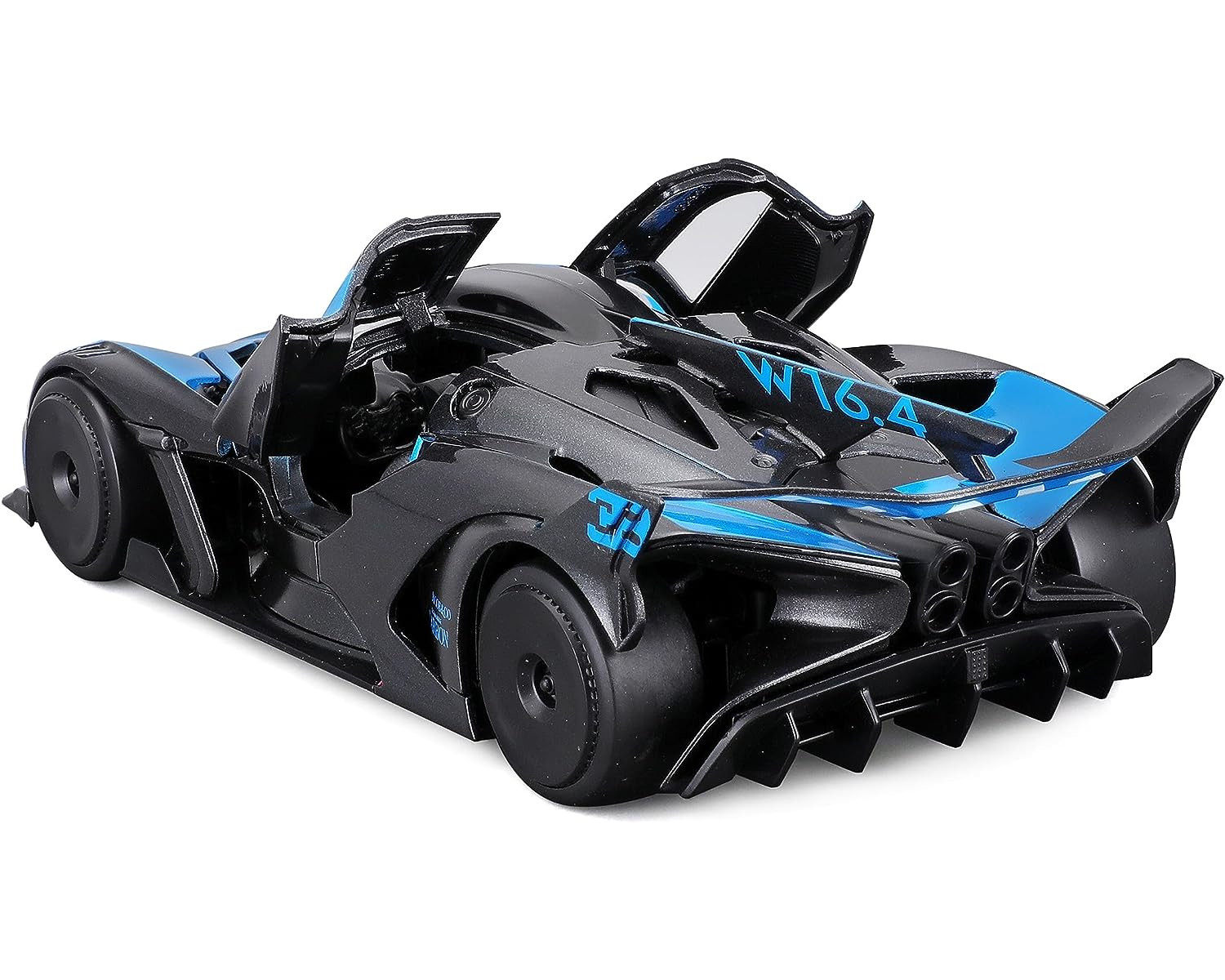 Maisto 32911 - Modellauto - Bugatti Bolide (blau-schwarz, Maßstab 1:24)