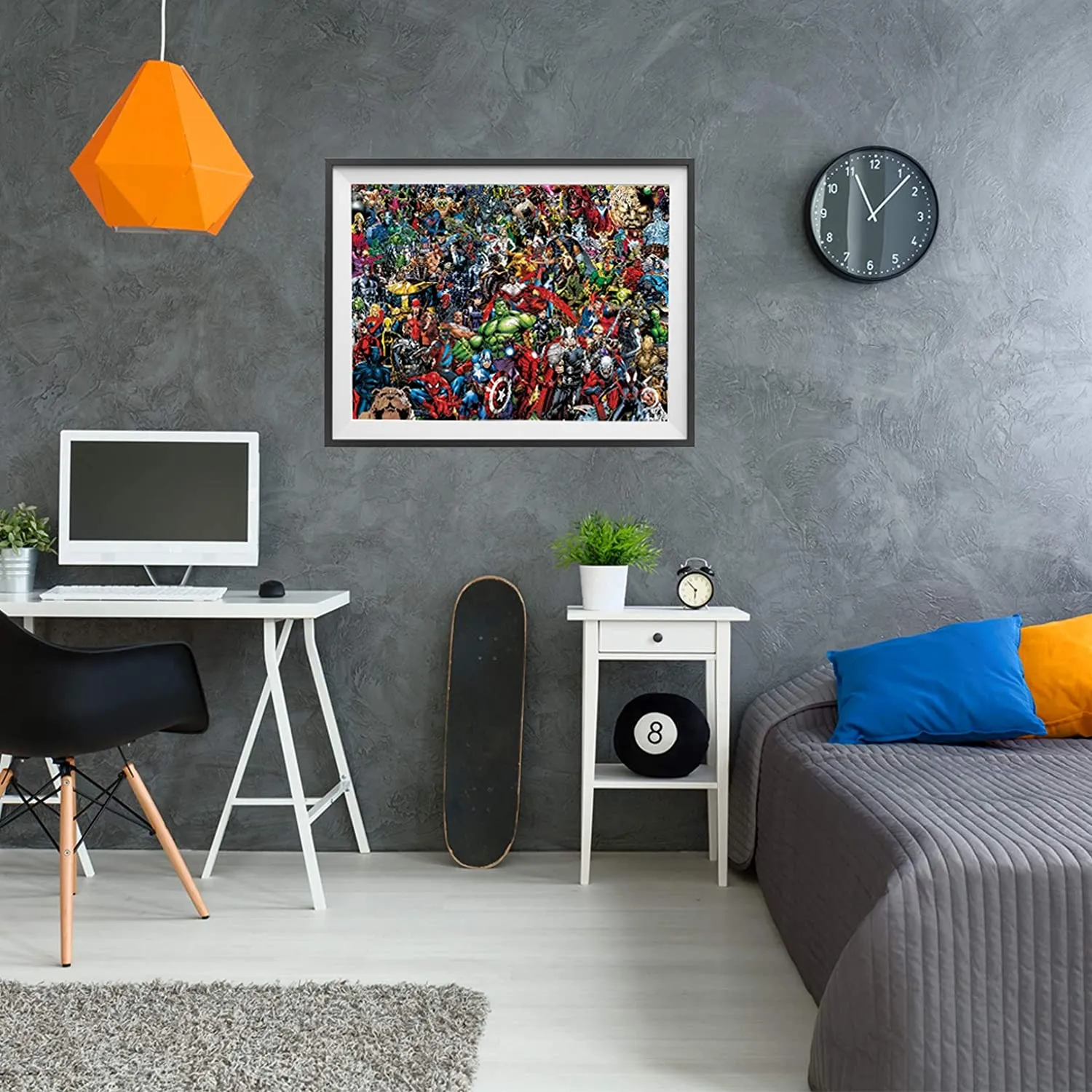 Clementoni - Impossible Puzzle - Marvel (1000 Teile)