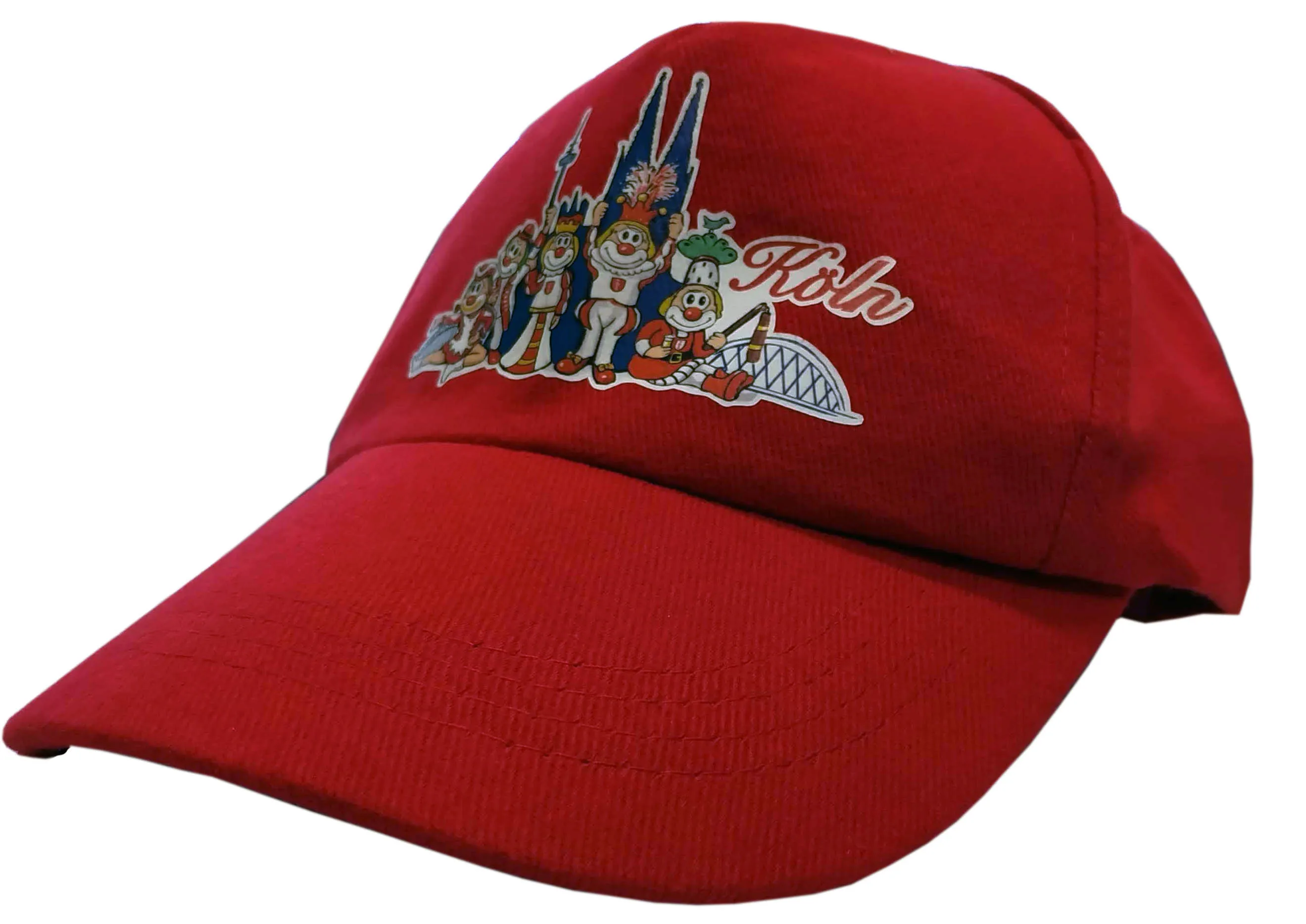 Die Schmitzens Base-Cap "Skyline" (rot)