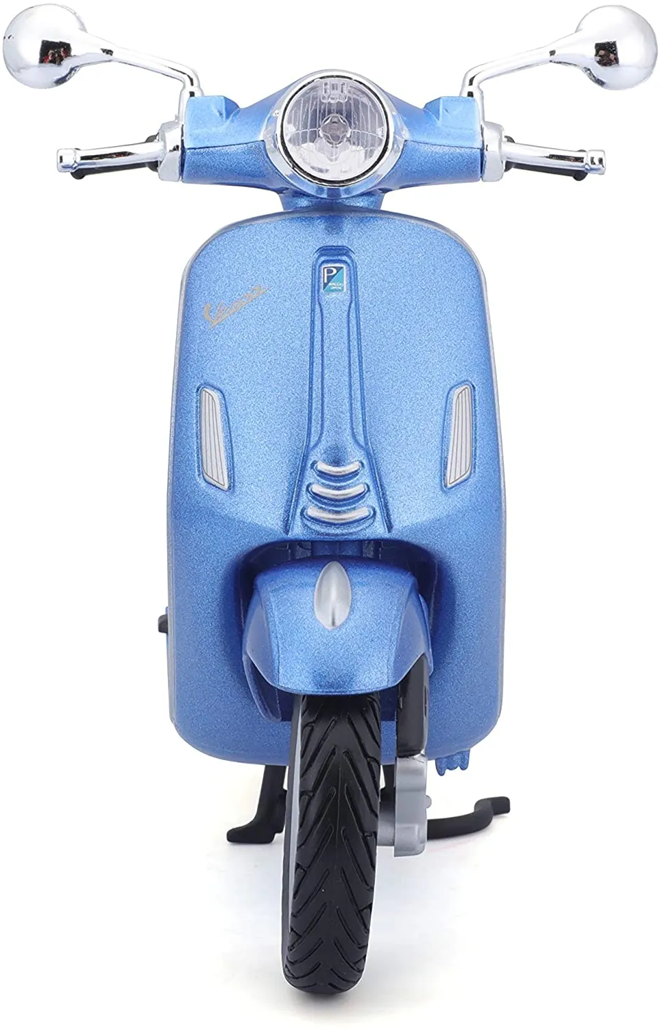 Maisto 32721 - Modellroller - Vespa Roller Primavera 150 (blau, Maßstab 1:12)