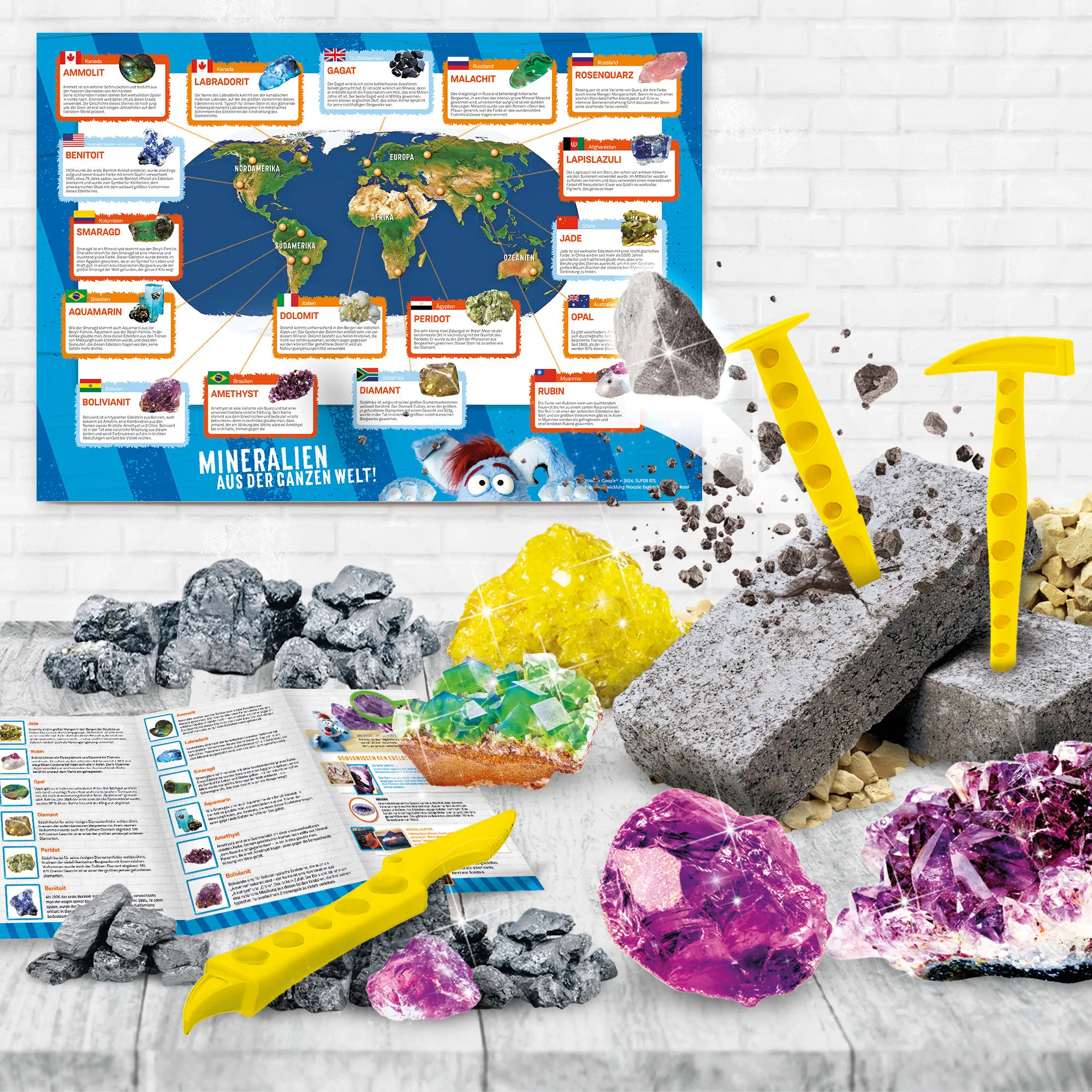 Lisciani DE100200WG - Woozle Goozle Edelsteine aus aller Welt