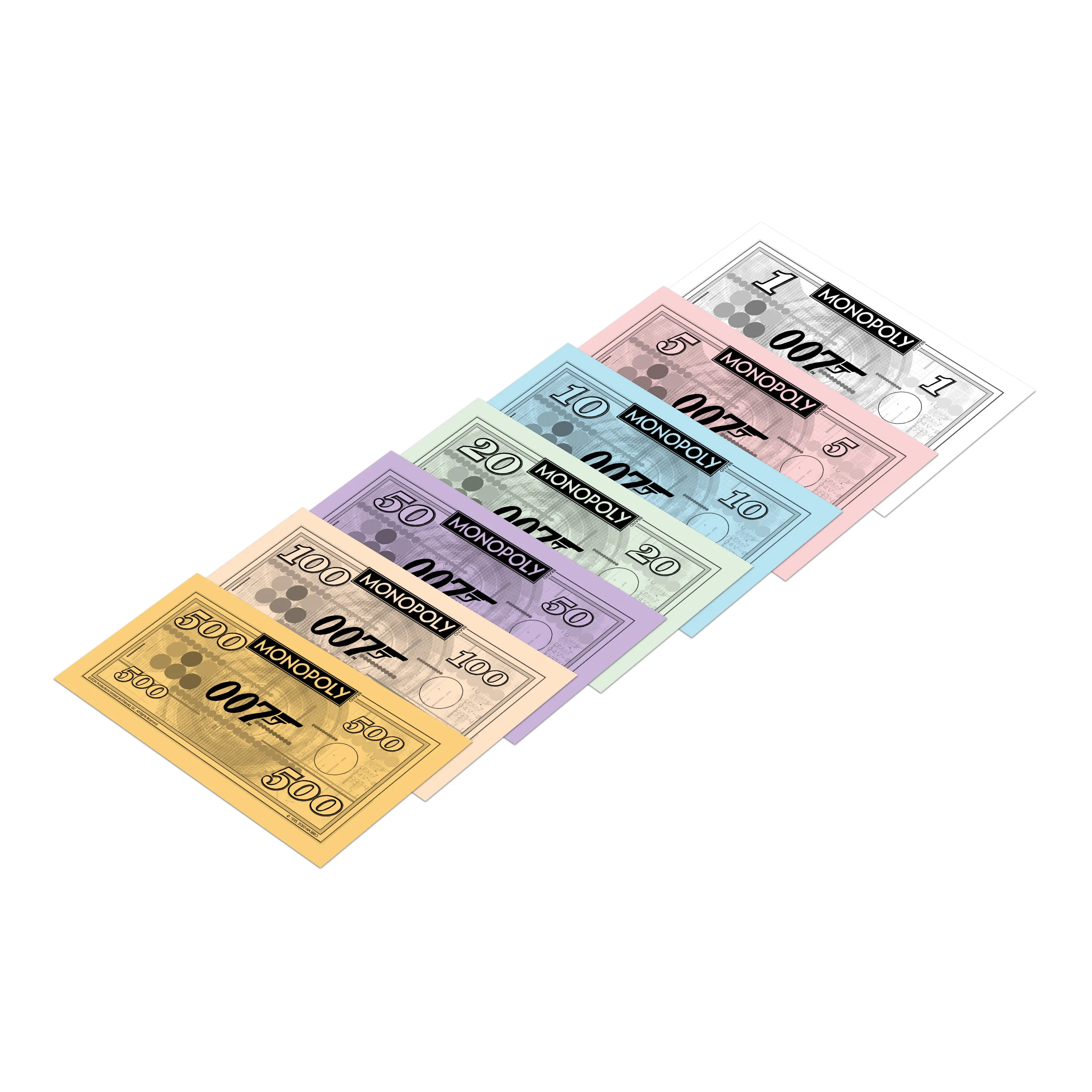 Monopoly - James Bond (Deutsch/Französisch) + 6 EXTRA Gold Spielfiguren