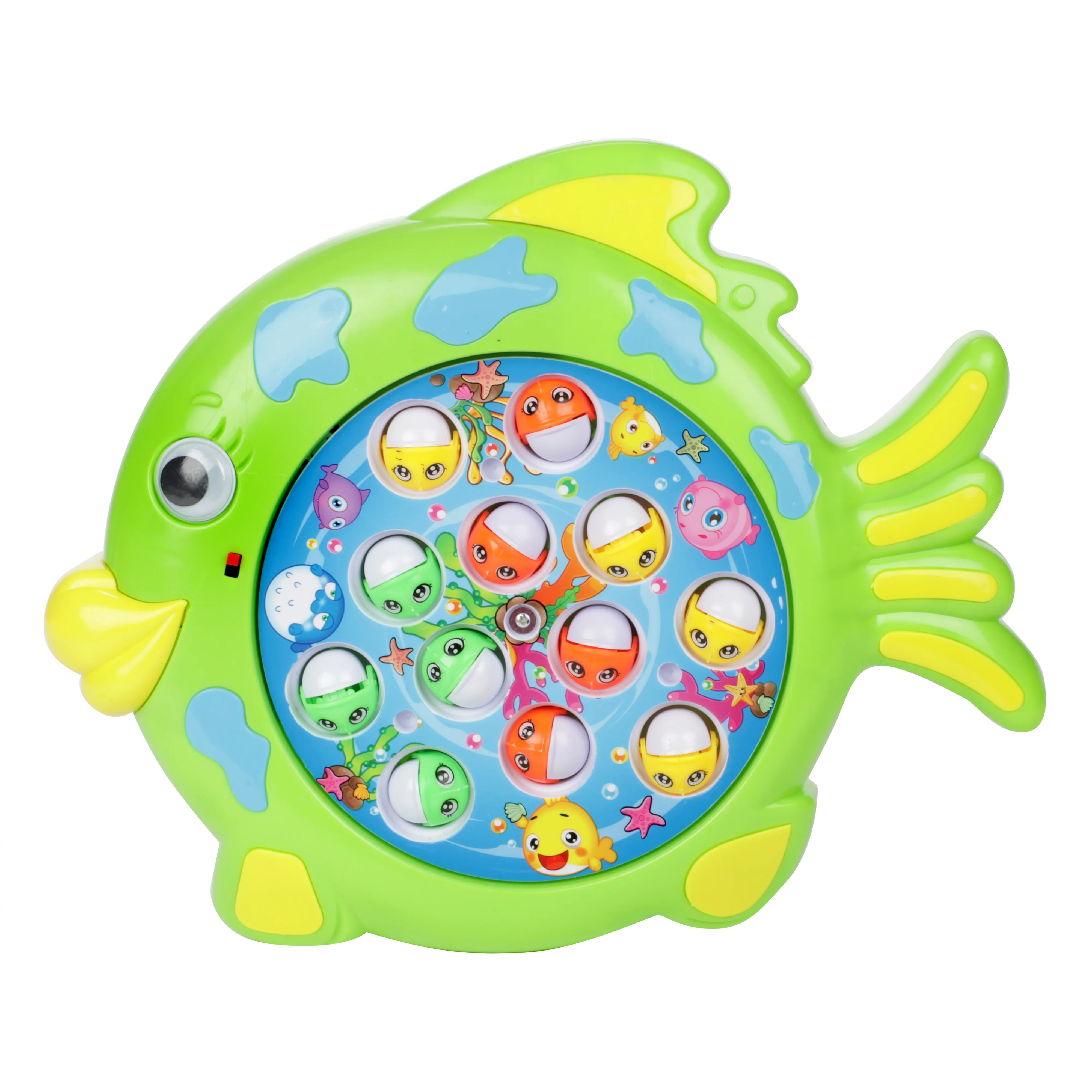 Toi-Toys 52245B - Angelspiel Drehscheibe - Fange den Fisch (mit Ton)