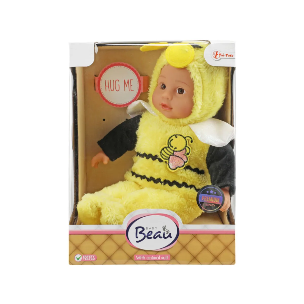 Toi-Toys 02025A - BEAU Babypuppe in Tieranzug - Biene