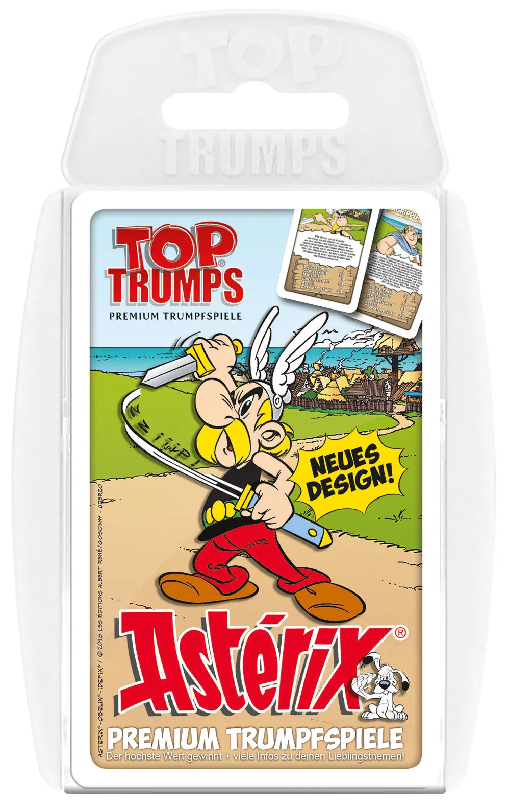 Monopoly Asterix und Obelix Collector's Edition + Top Trumps Asterix