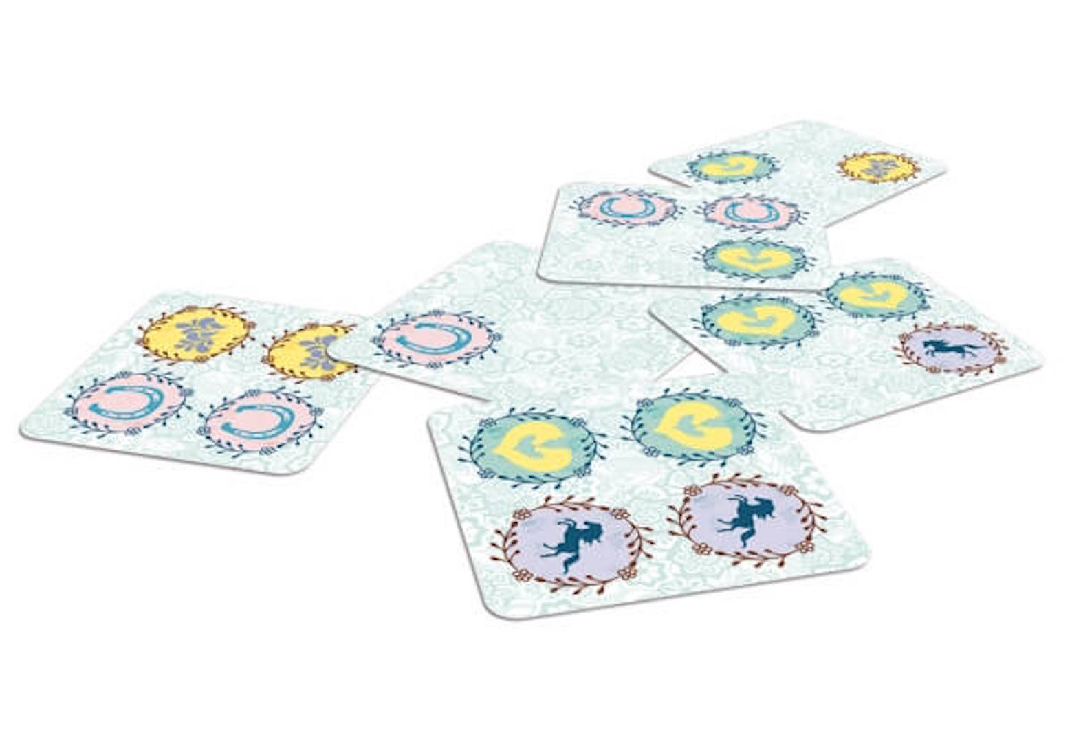 ASS Altenburger - DreamWorks - Spirit - Spielebox 3 in 1, Freunde-Memo, Vier zusammen, mogeln