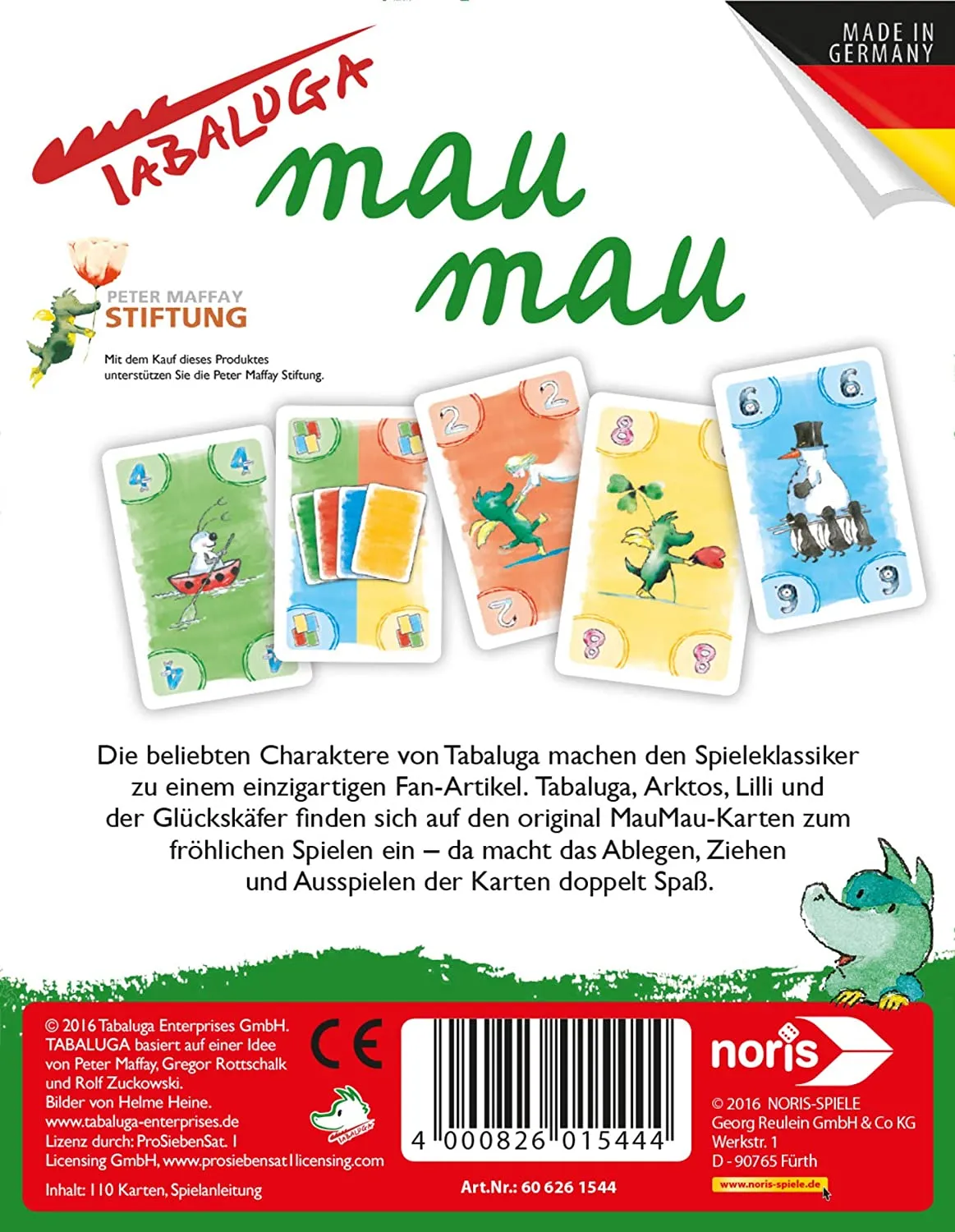Tabaluga Spiele 3er Set (Die große Reise, Mau Mau, Wer versteckt sich hier?)