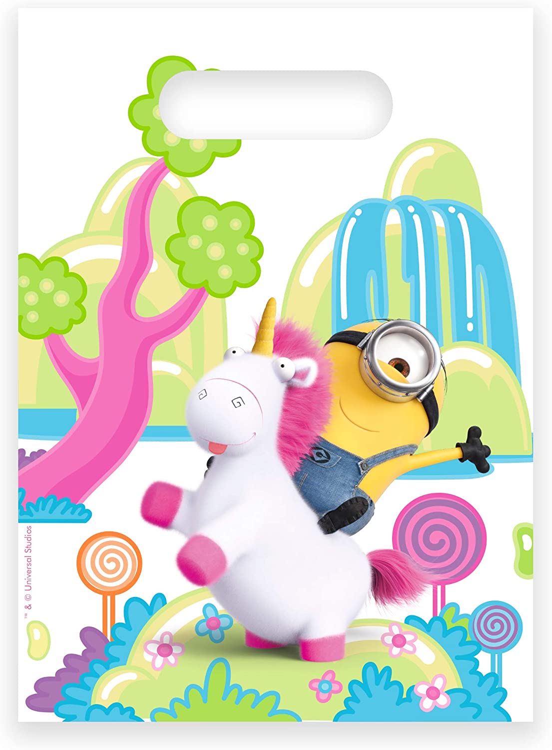 Procos - Minions Einhorn - Geschenktüten (6 Stück)