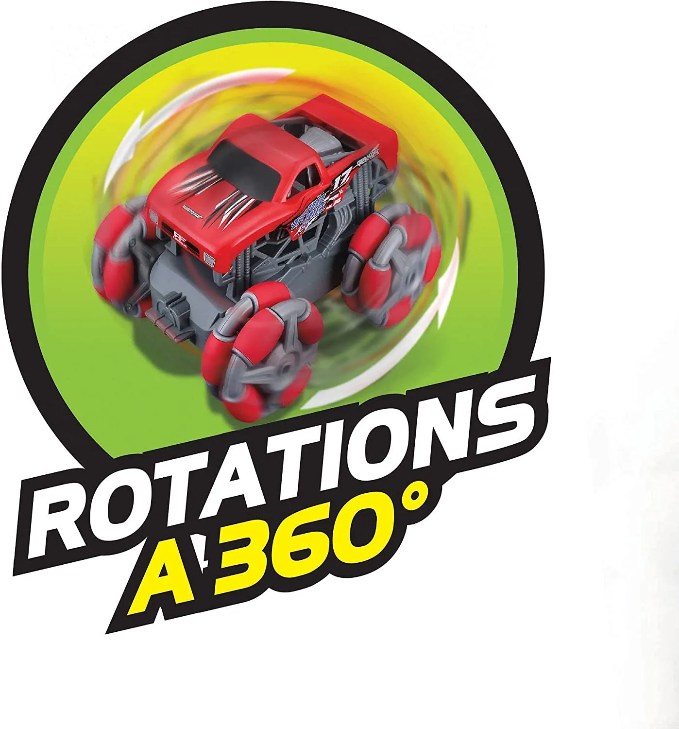 Maisto Tech 82521 - Ferngesteuertes Auto - Cyklone Monster (rot, 19cm)