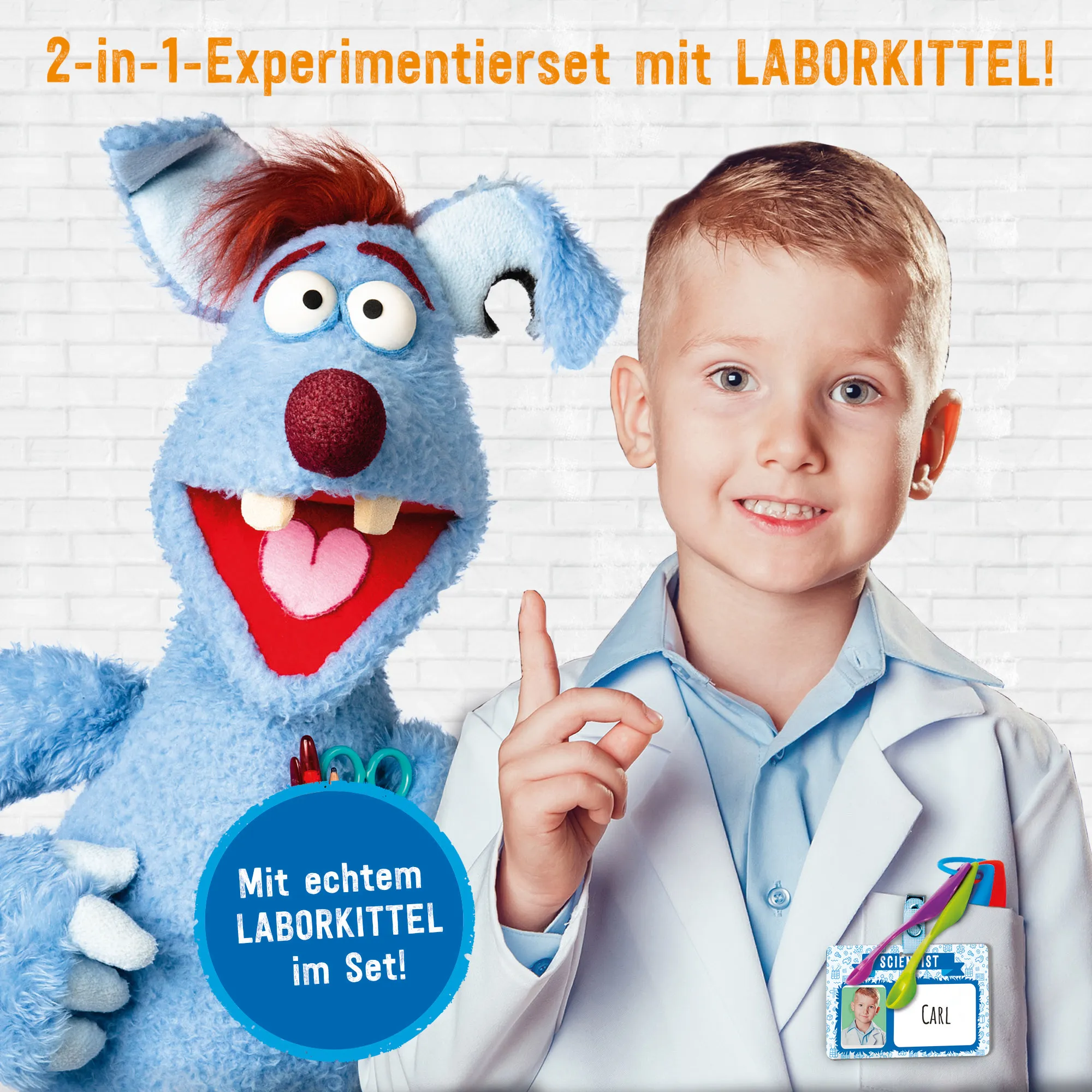 Lisciani DE97418WG - Woozle Goozle Der Experimentierkasten für junge Forschende