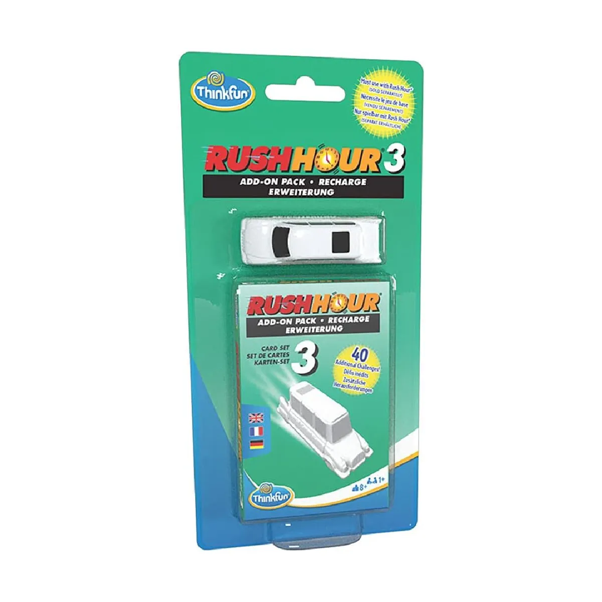 ThinkFun - Spiele-Erweiterungen - Rush Hour 3 & 4