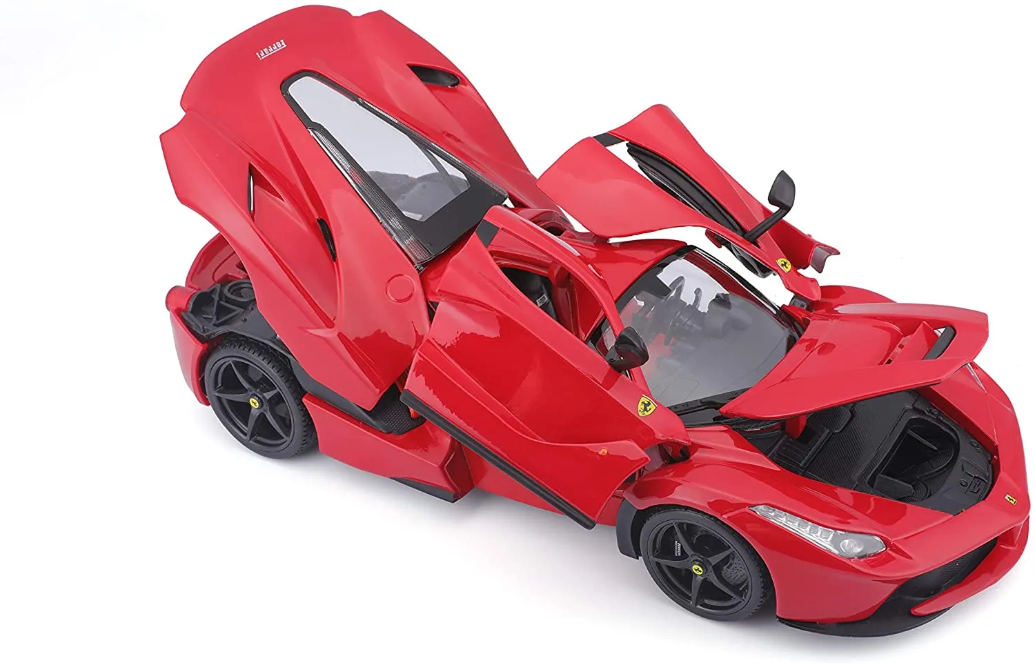 Bburago 18-16001R - Modellauto - Ferrari R&P LaFerrari (rot, Maßstab 1:18)