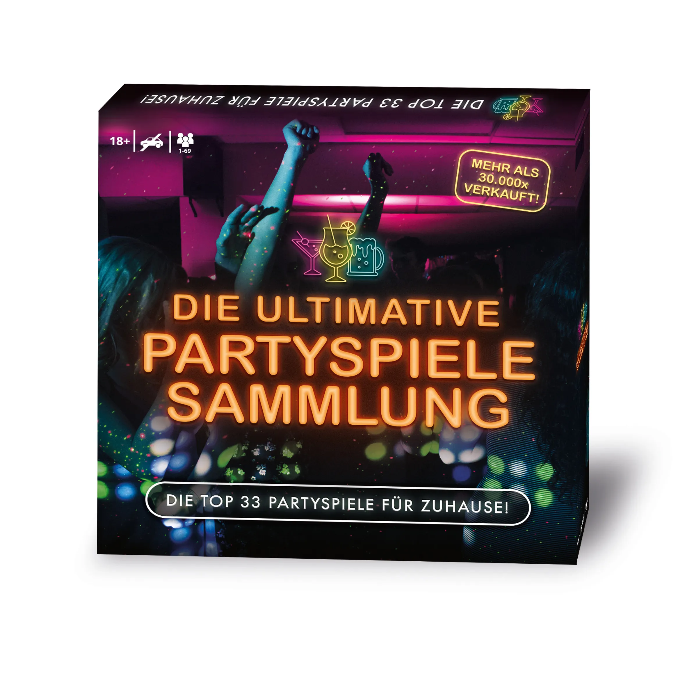 Die ultimative Partyspielesammlung - Die Top 33 Partyspiele für Zuhause!