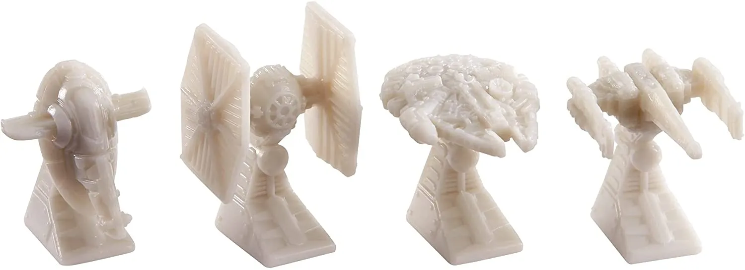 Mattel - Scrabble - Star Wars + Top Trumps Raumschiffe