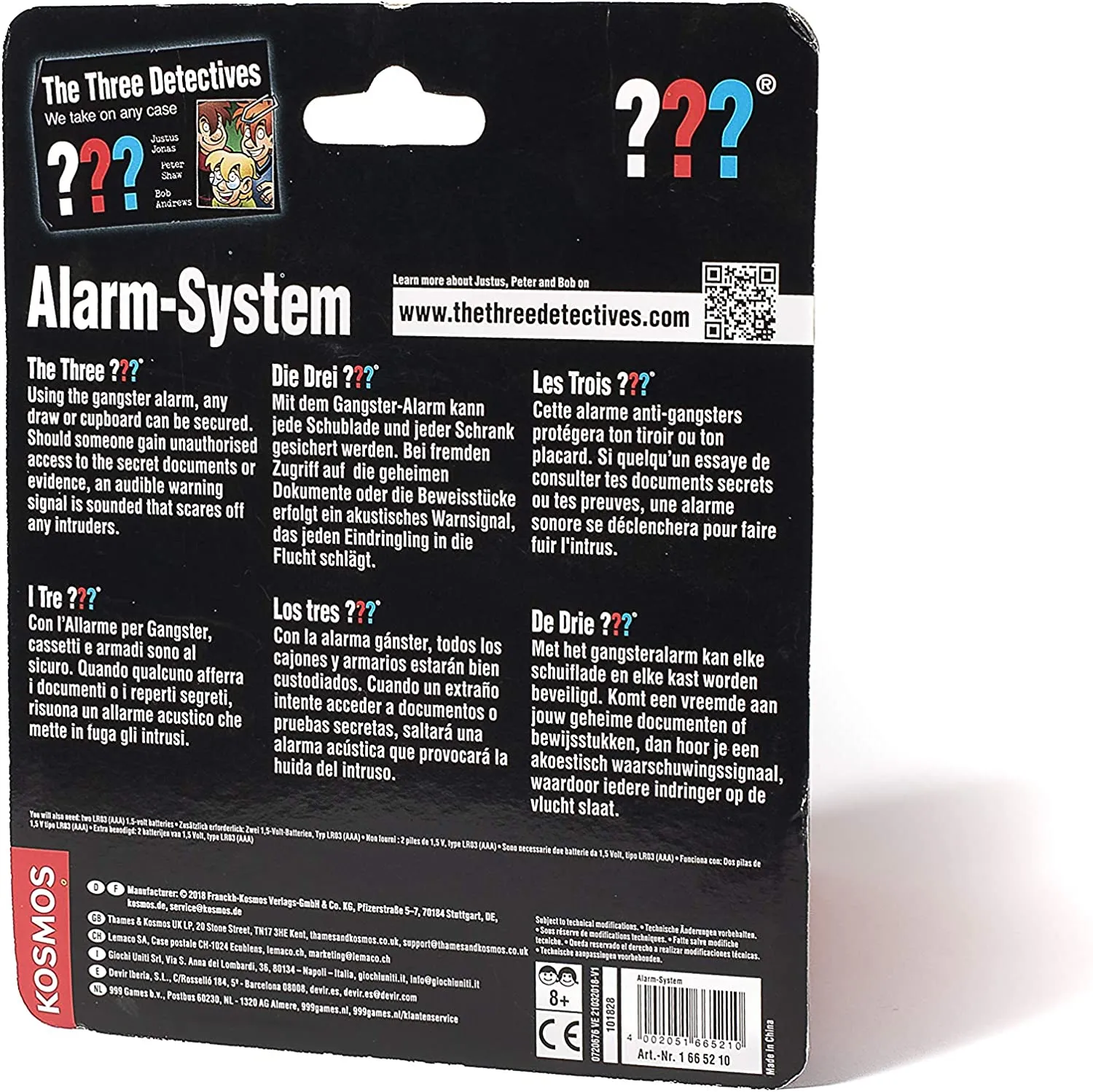 Kosmos 7616090 - Die Drei ??? Fragezeichen - Alarm-System