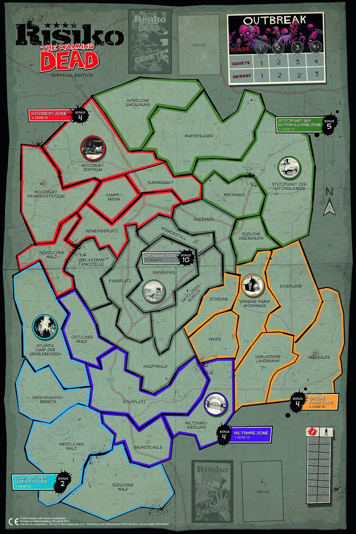 Risiko - The Walking Dead