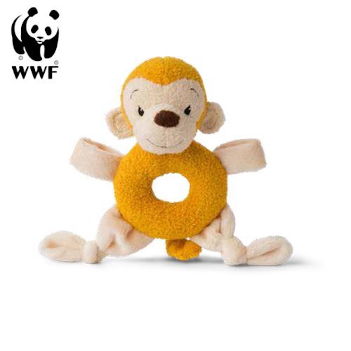 Cub Club - Greifring Mago das Äffchen (gelb, 15cm)