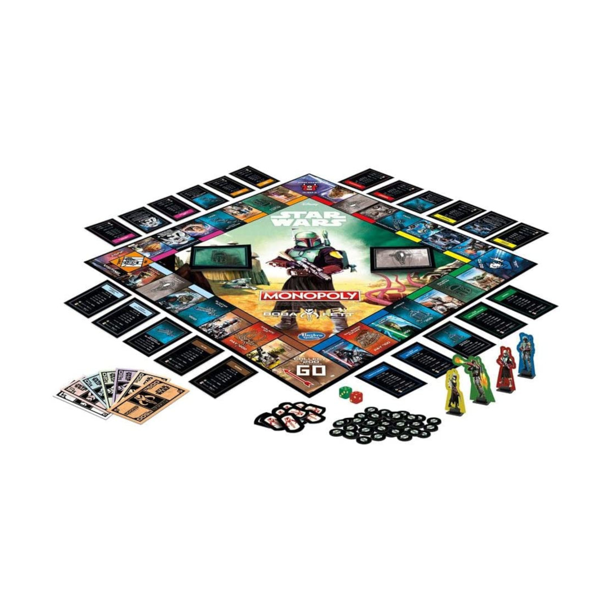 Hasbro - Monopoly - Star Wars: Boba Fett (englisch) Hasbro - Monopoly - Star Wars: Boba Fett (englisch)