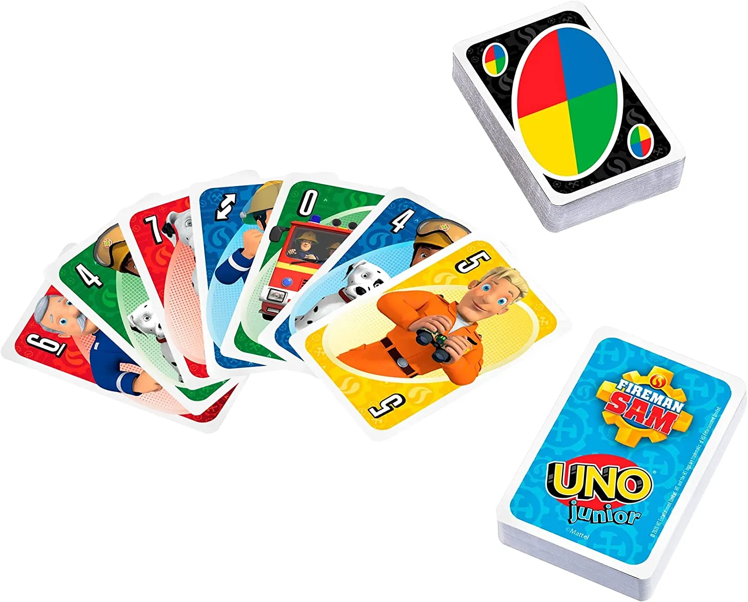 Feuerwehrmann Sam Kartenspiel-Set - UNO + Top Trumps