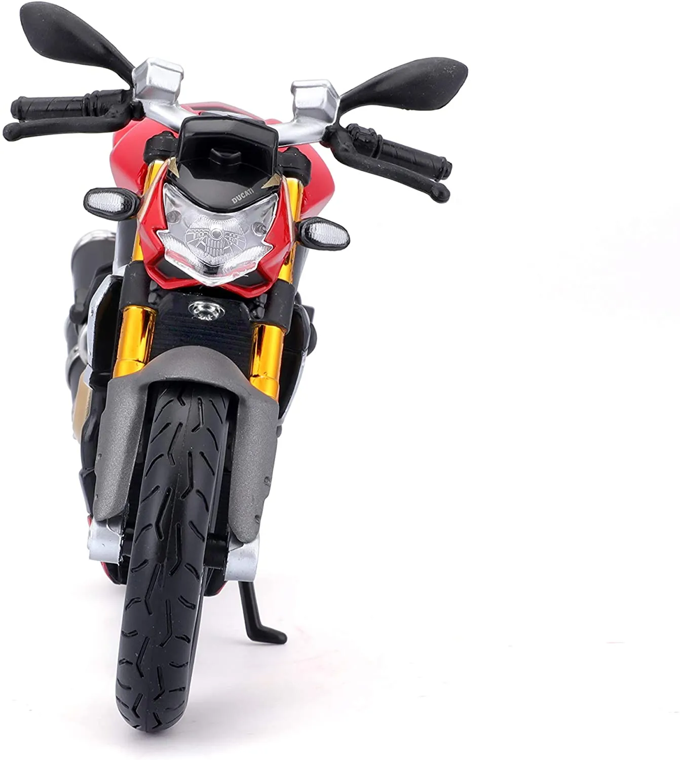 Maisto 5-11024 -  Modellmotorrad - Ducati mod. Streetfighter S (schwarz-rot, Maßstab 1:12)