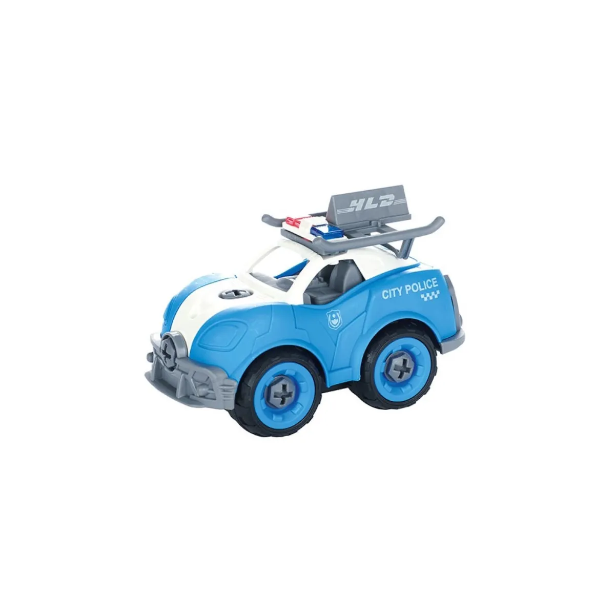 Toi-Toys 20581A - CARS_TRUCKS Spielset - Feuerwehr Polizei
