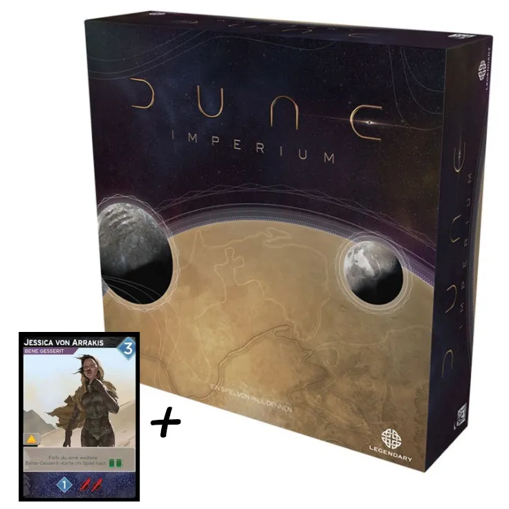 Dune: Imperium - Brettspiel + Promokarte "Jessica von Arrakis"
