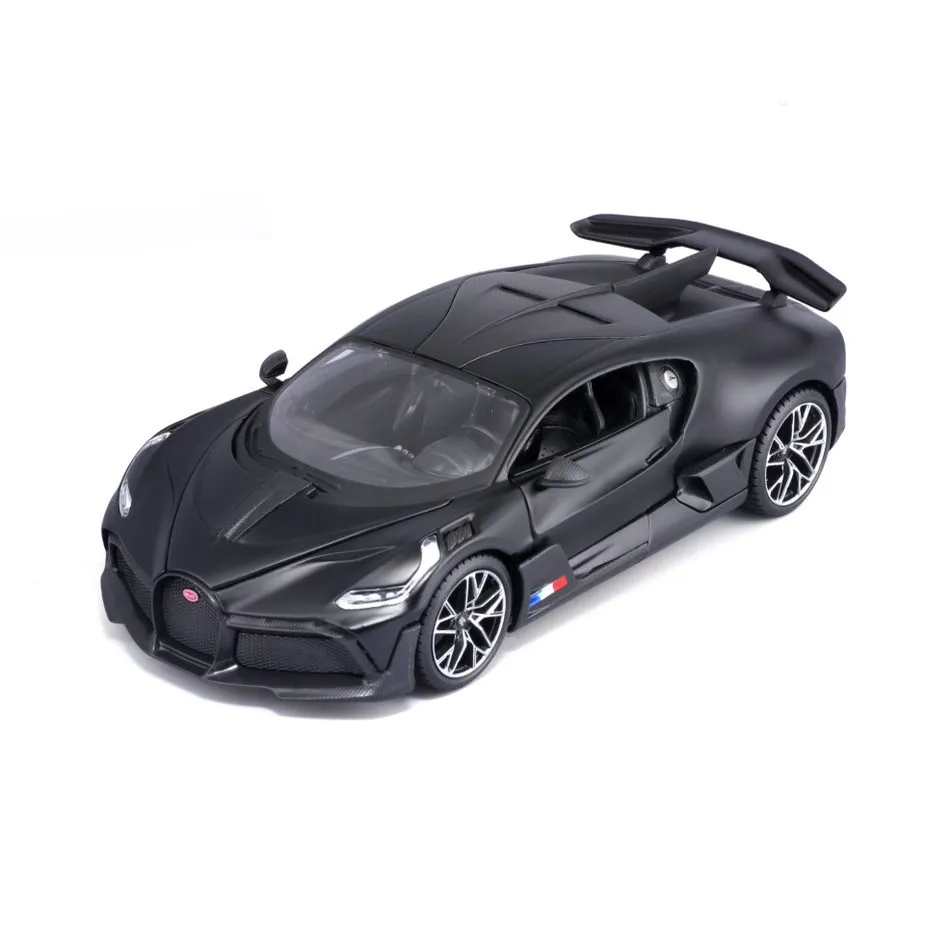 Maisto 31526M - Modellauto - Bugatti Divo (matt-schwarz, Maßstab 1:24)