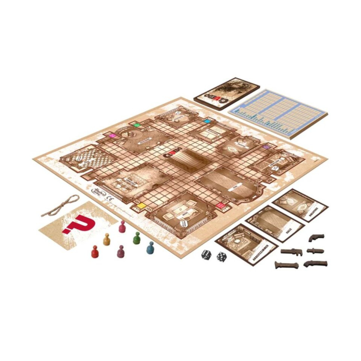 Cluedo Rustikal (Holz Sonderedition)