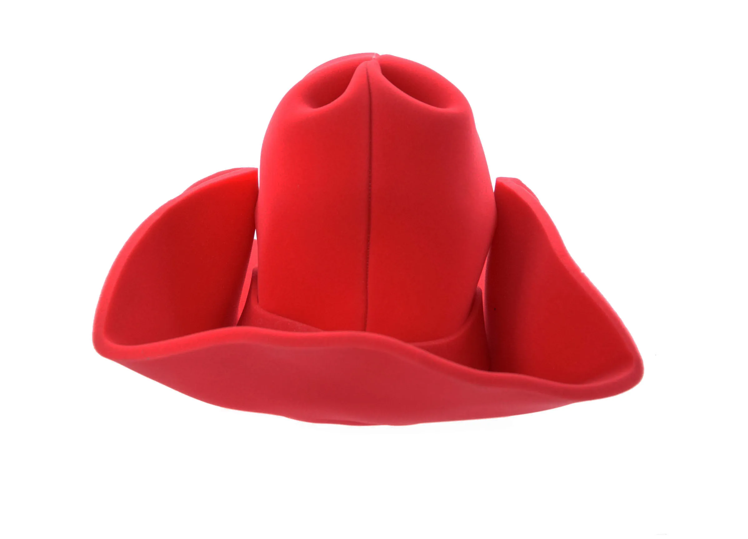 Kölnhut Schaumstoffhut mit Wappen (rot)