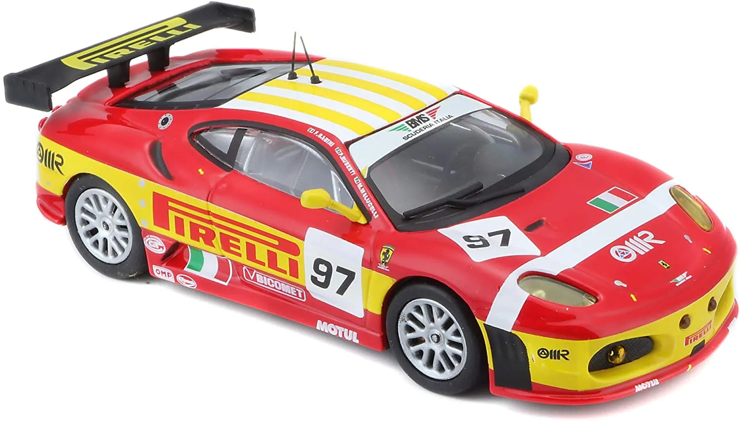 Bburago - Modellauto - Ferrari F430 GTC 2008 (Maßstab 1:43) in Geschenkbox