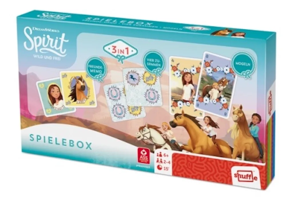 DreamWorks - Spirit - Abenteuer in Miradero + Spielebox 3in1