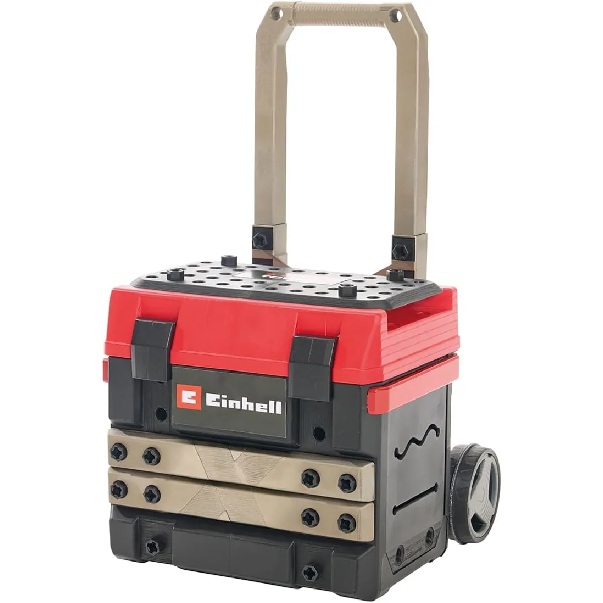 Happy People 41791 - Einhell KIDS E-Case Werkbank (110 Teile)