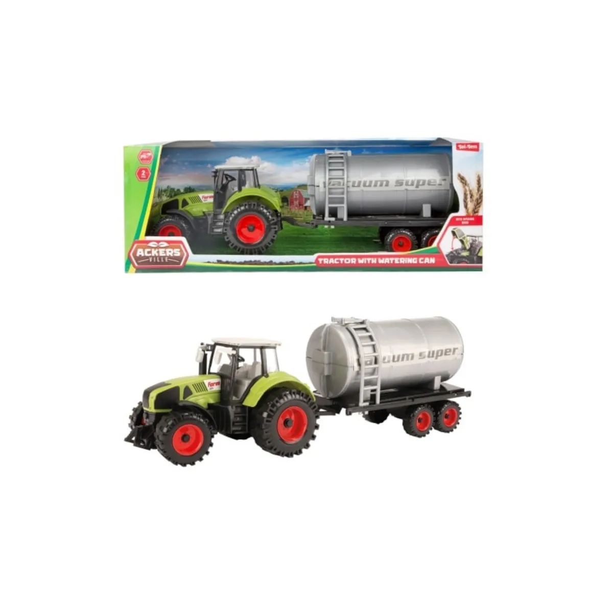 Toi-Toys 28660A - TRACTOR Traktor mit Wassertank (20cm)