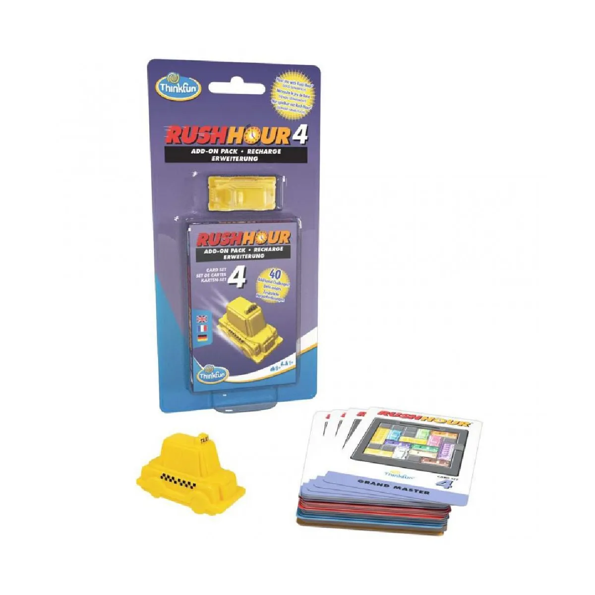 ThinkFun 76453 - Spiele-Erweiterung - Rush Hour 4