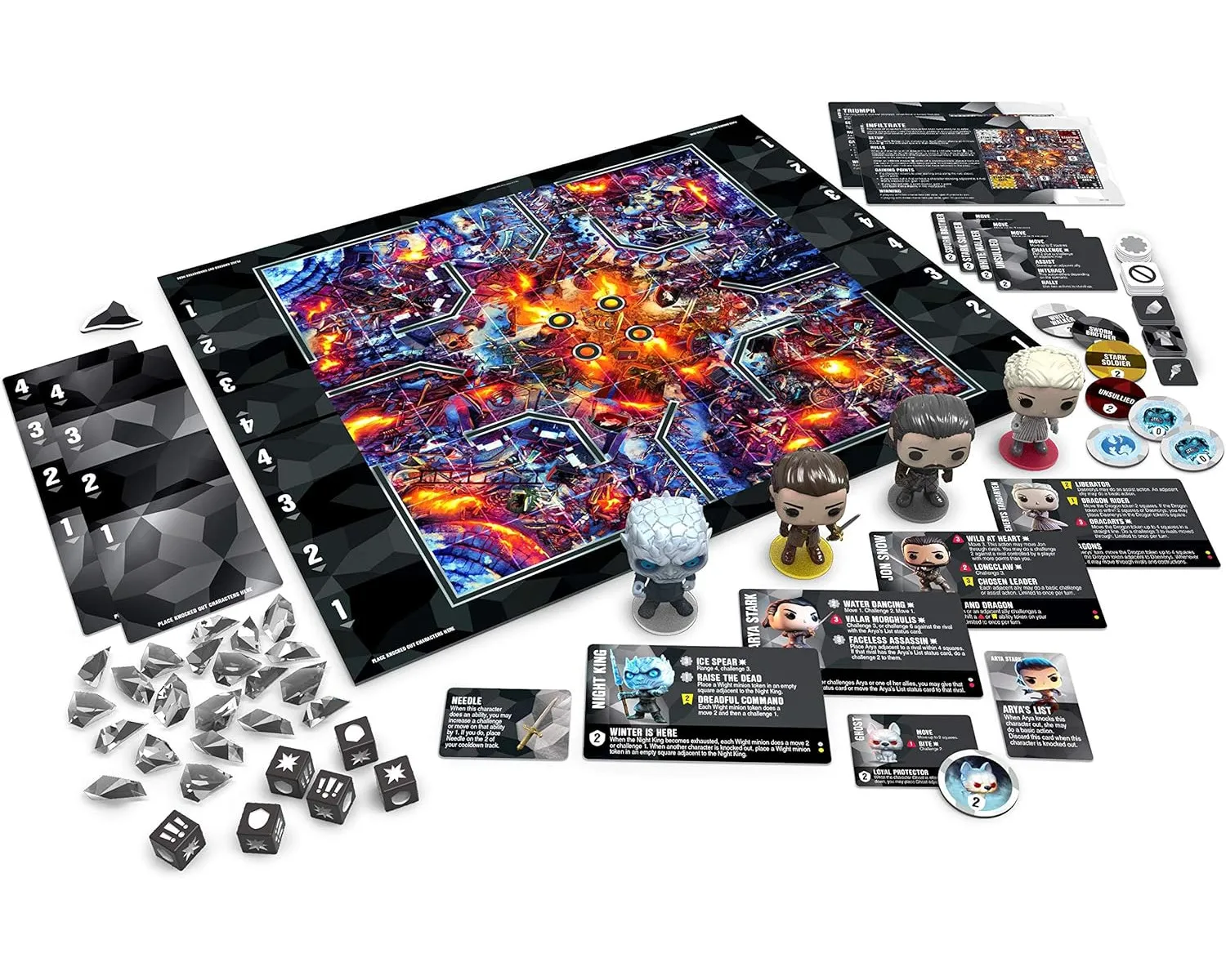 Funko 46060 - Brettspiel - Funkoverse Game of Thrones (englisch)