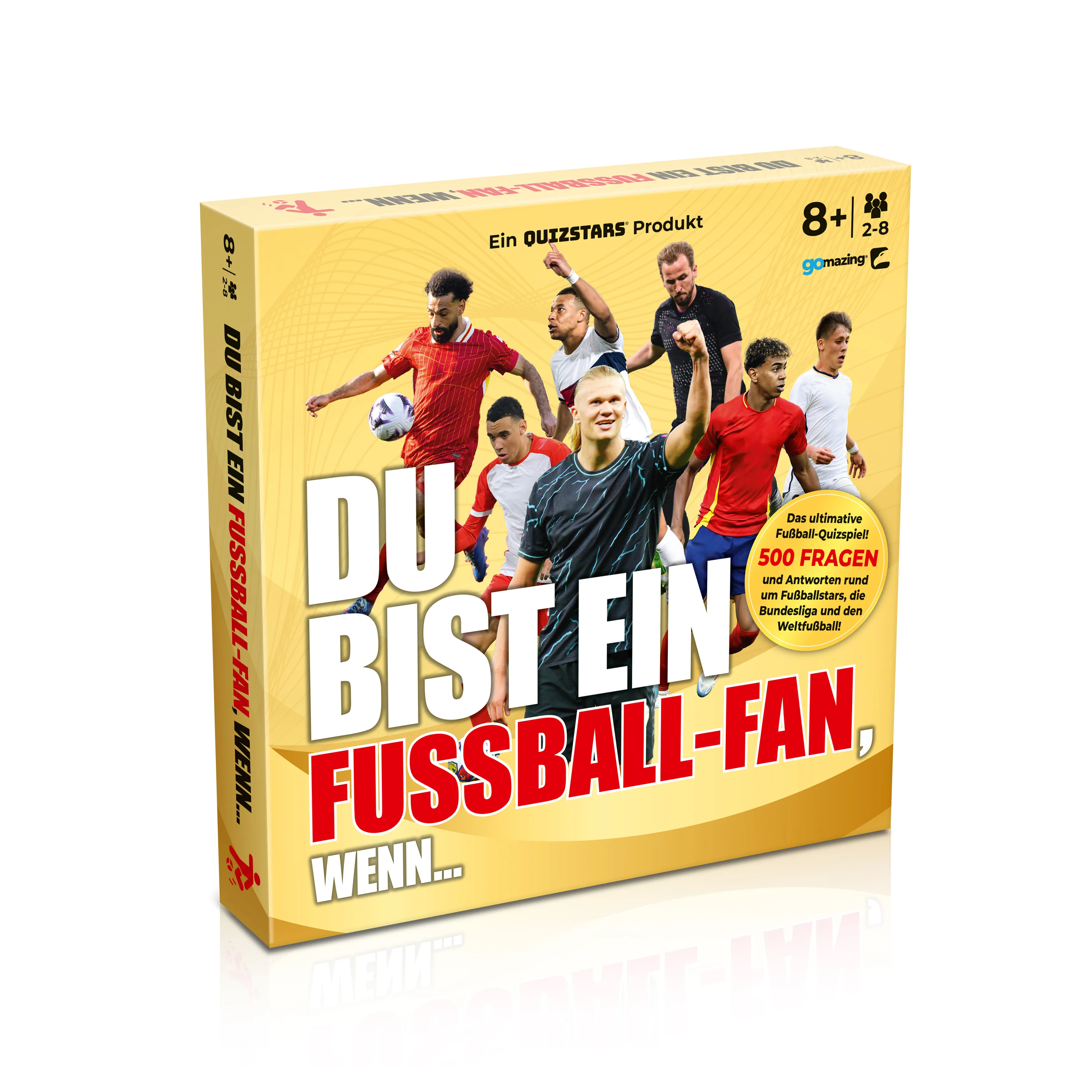 Quizspiel 2er Set - Du bist ein Fussball-Fan, wenn.. + Trumpfstars Fußball Weltstars