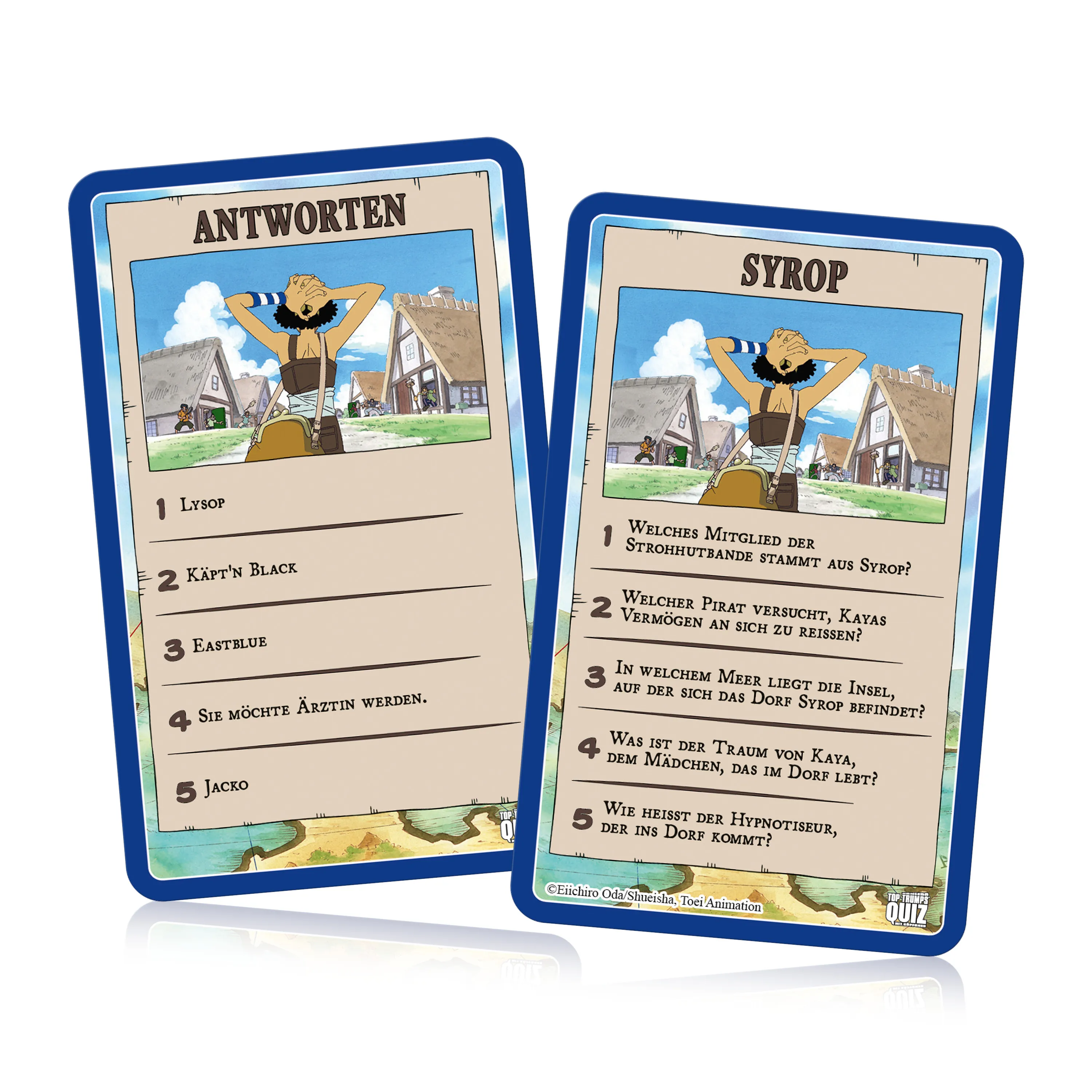Top Trumps Quiz - One Piece + Stohhut Ruffy
