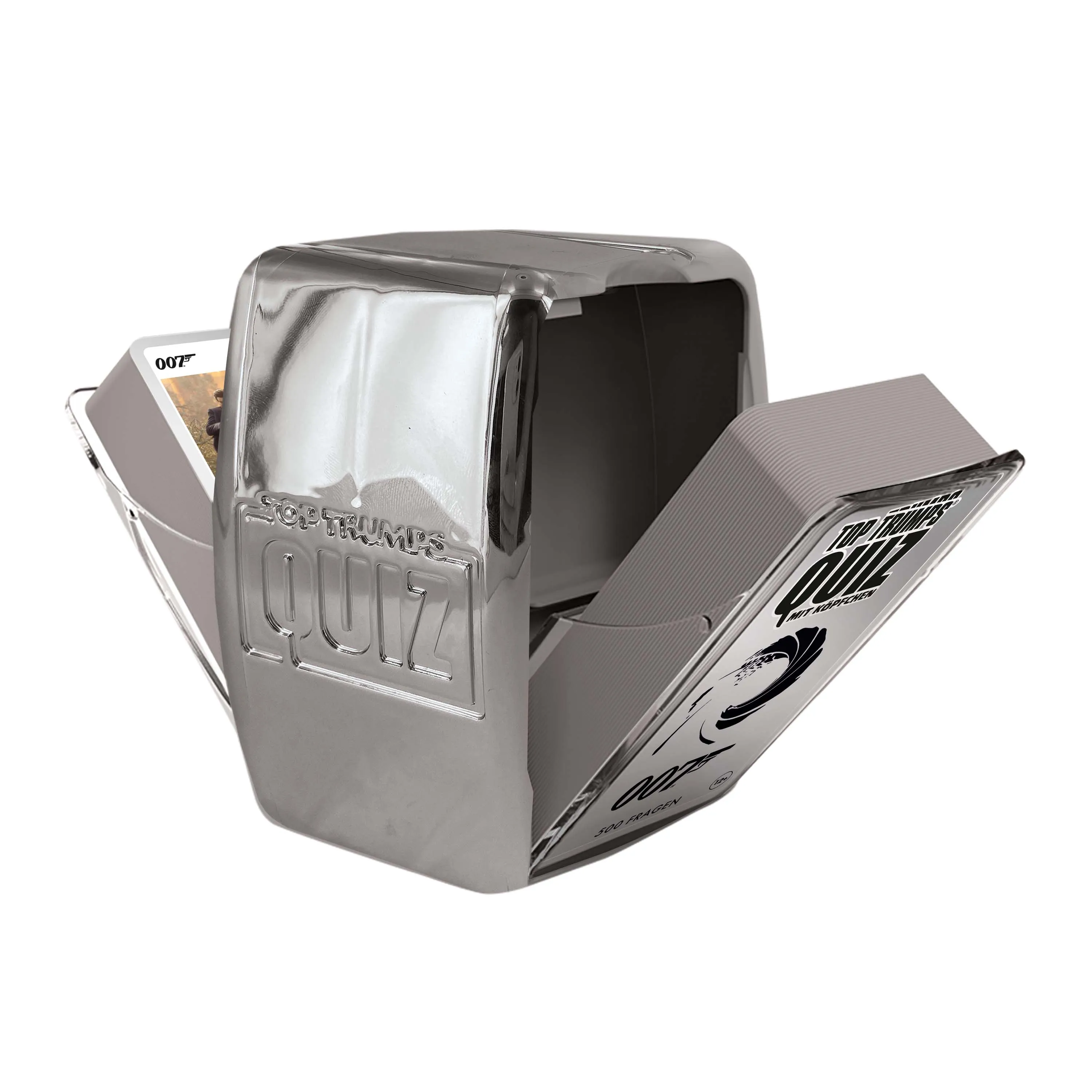 James Bond Cluedo + Top Trumps Quiz Bundle