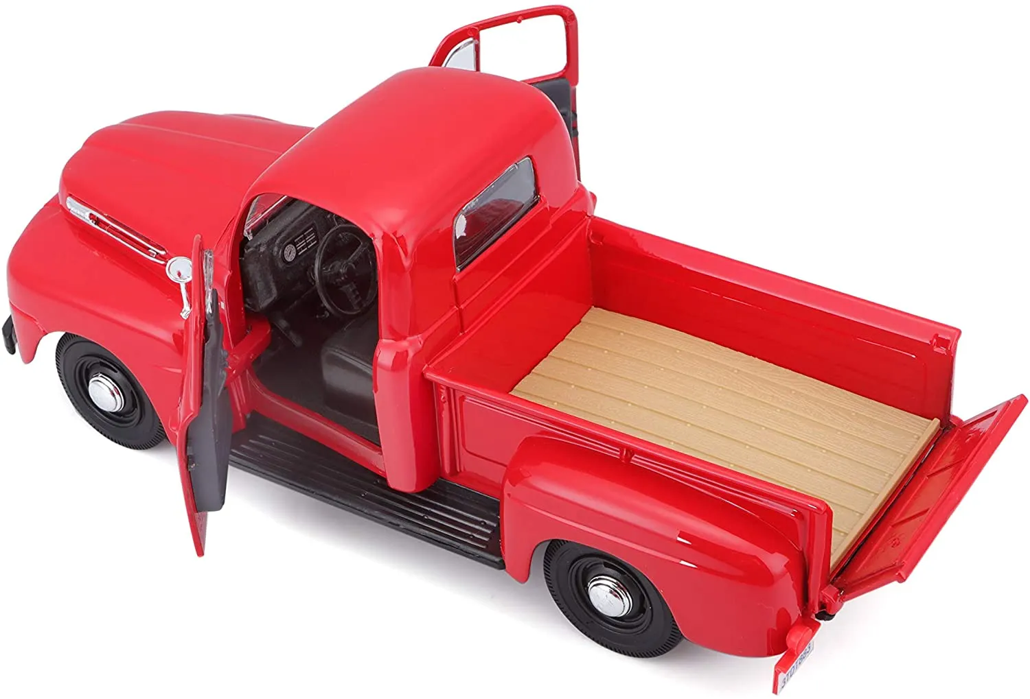 Maisto 31935 - Modellauto - Ford F1 Pick-Up '48 (rot, Maßstab 1:25)
