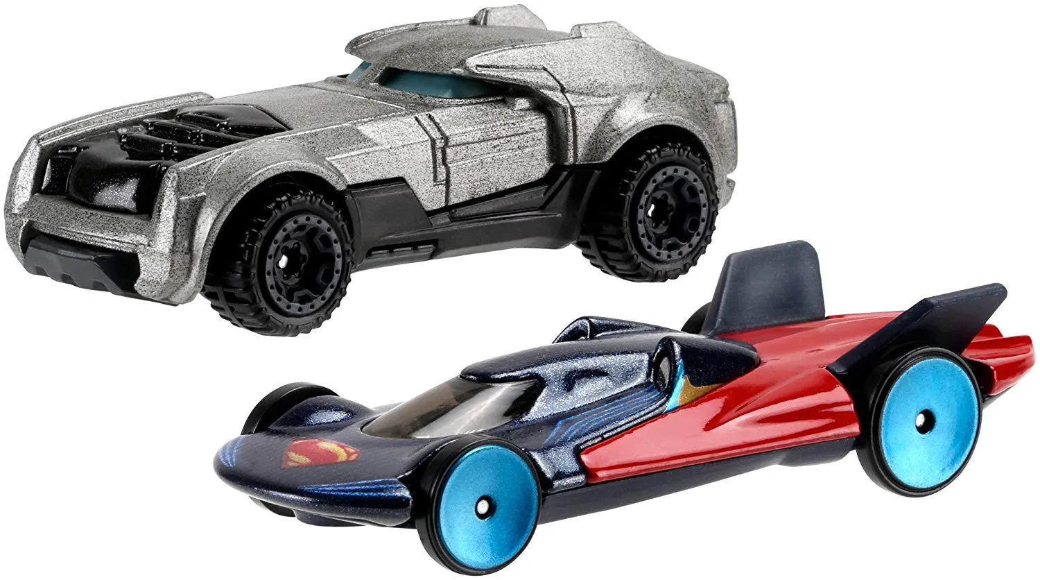 Hot Wheels "Batman v Superman" (2er Pack) + Top Trumps Hot Wheels
