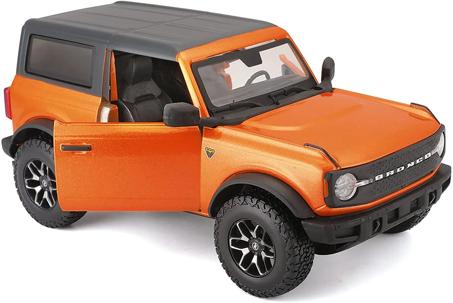 Maisto 31530 - Modellauto - Ford Bronco Badlands '21 (orange, Maßstab 1:24)