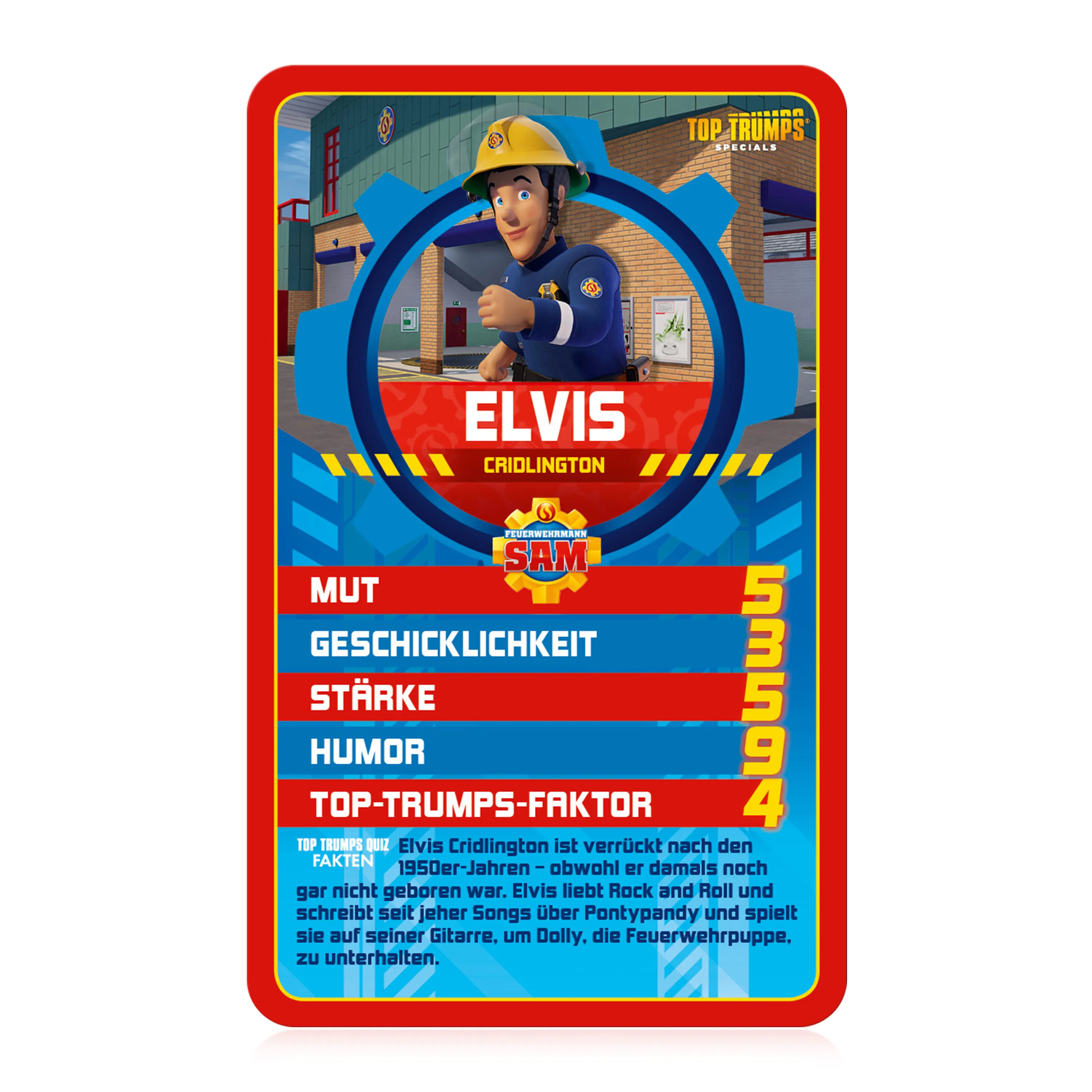 Feuerwehrmann Sam Kartenspiel-Set - UNO + Top Trumps