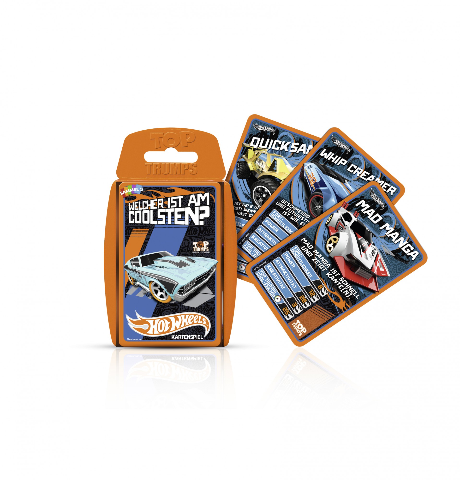 Hot Wheels "Batman v Superman" (2er Pack) + Top Trumps Hot Wheels