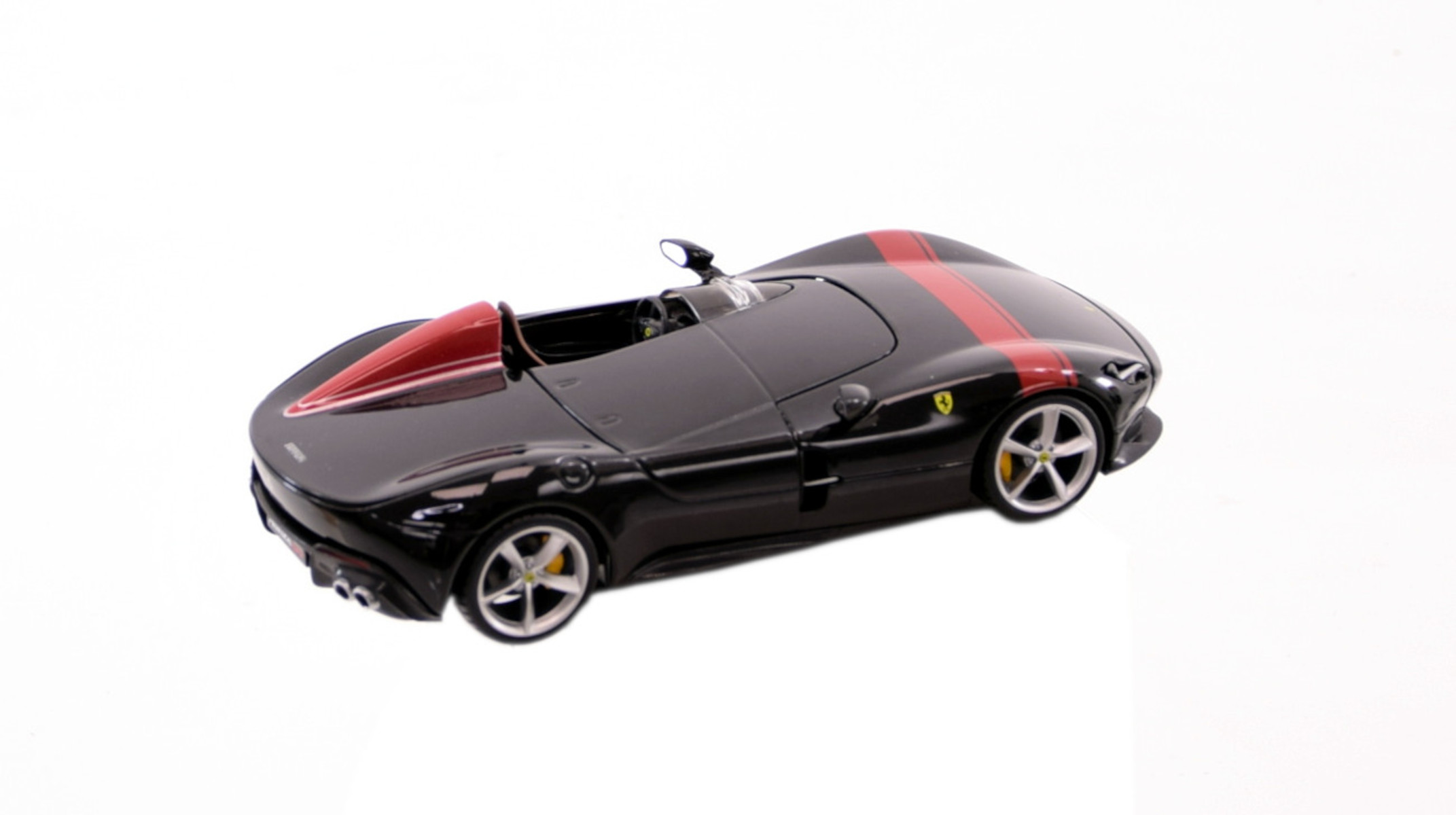 Bburgao 18-26027 - Modellauto - Ferrari Monza SP1 (schwarz, Maßstab 1:24)  