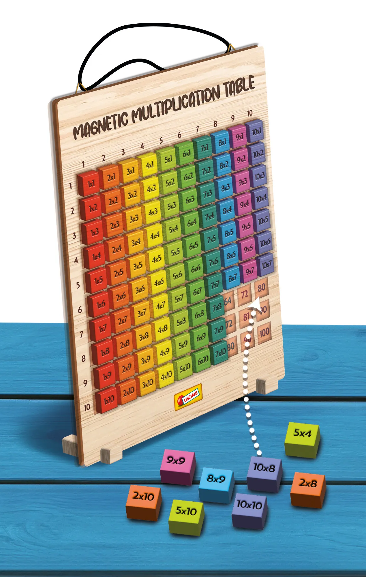 Lisciani EX105502 - Magnetische Multiplikations Tafel