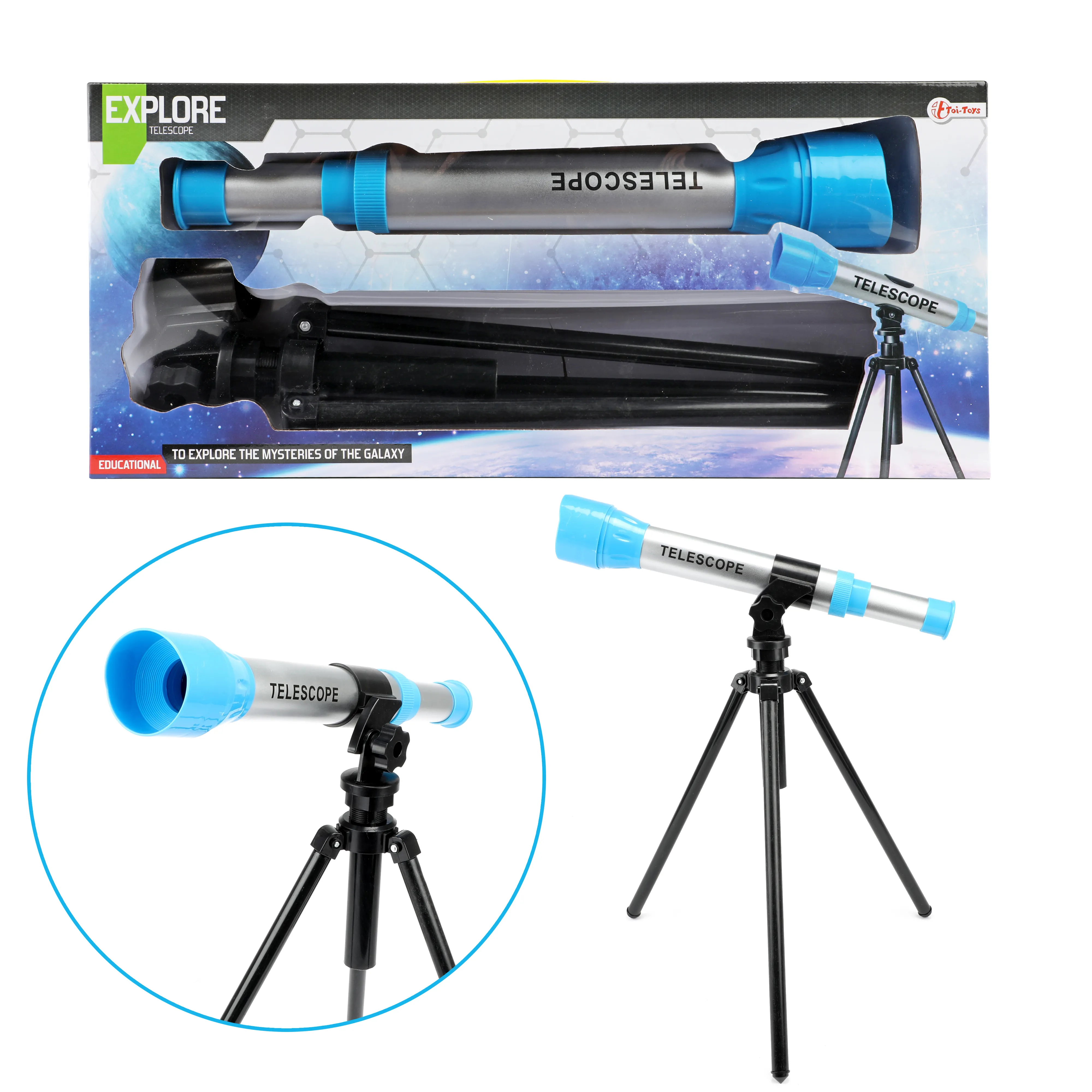 Toi-Toys 35457A - EXPLORE Teleskop Sterngucker